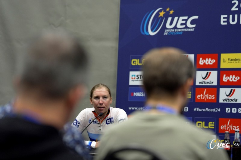 2024 UEC Road European Championships - Limburg - Flanders - Women Elite Road Race 162,0 km - 14/09/2024 - Lorena Wiebes (Netherlands) - photo Luca Bettini/SprintCyclingAgency?2024